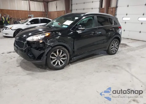2017 Kia Sportage Ex from USA, damaged, VIN KNDPNCAC0H7292844